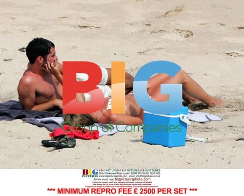 Tamzin Outwaithe and Tom Ellis in the Caribbean