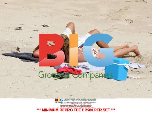 Tamzin Outwaithe and Tom Ellis in the Caribbean