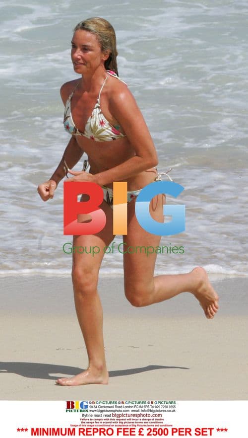 Tamzin Outwaithe and Tom Ellis Vacation