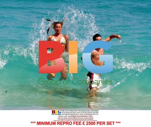 Tamzin Outwaithe and Tom Ellis in the Caribbean