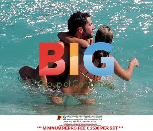 Tamzin Outwaithe and Tom Ellis in the Caribbean