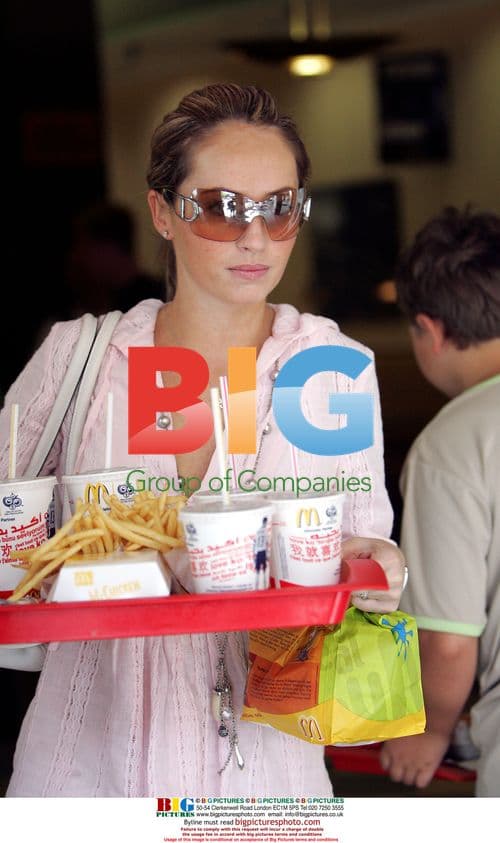 Nicola Hart and Family Out in Baden Baden