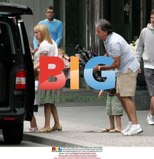 BBC's Mark Lawrenson says goodbye to family in Berlin