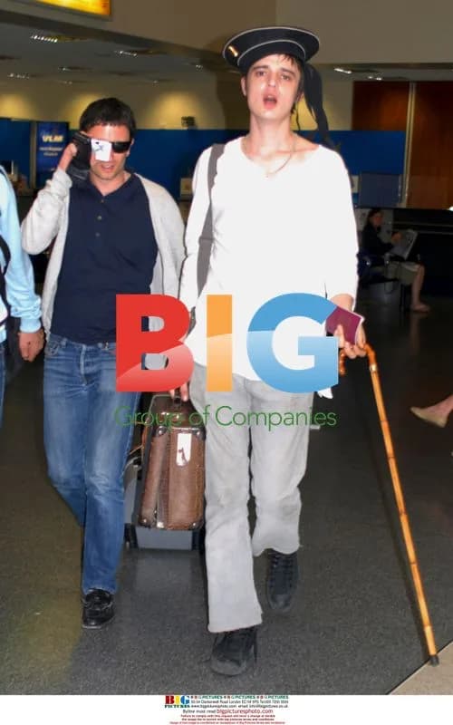 Pete Doherty leaves Sweden for London
