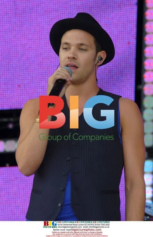 Singer Will Young at T4 on the Beach