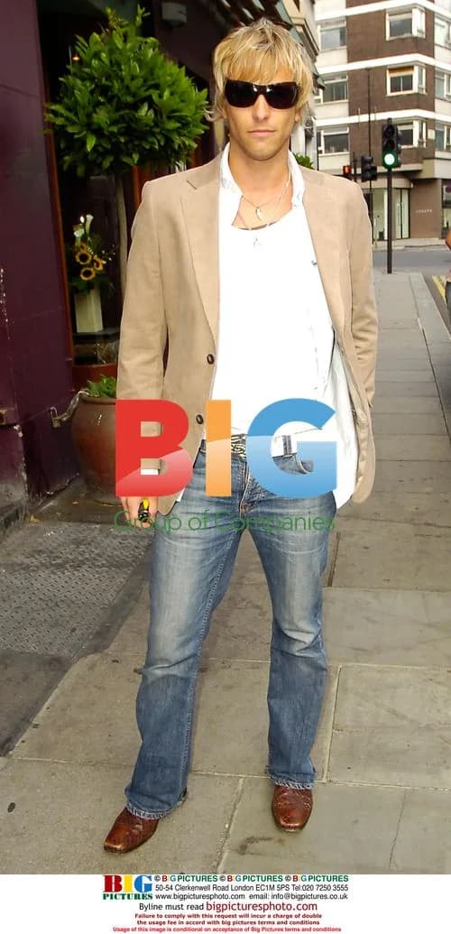 Rick Parfit Jr at Dannii Minogue's album launch