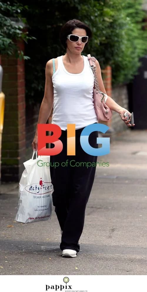 Sadie Frost Spotted with Grey Hair in London