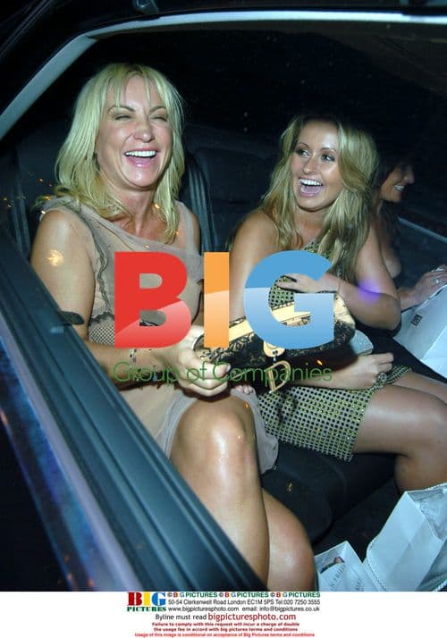 Meg Matthews and Sarah Barrand at InStyle Party