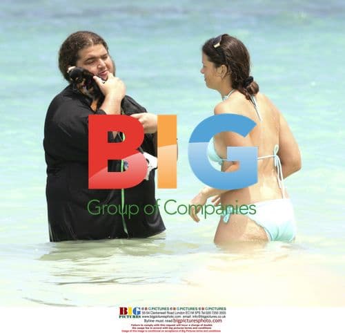 Lost Actor Jorge Garcia Enjoys Beach Day with Girlfriend and Dog