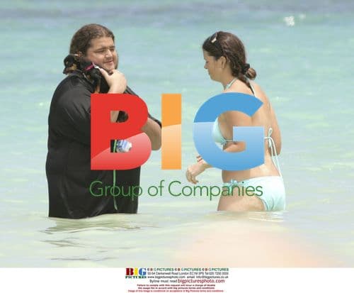 Lost Actor Jorge Garcia with Girlfriend and Dog