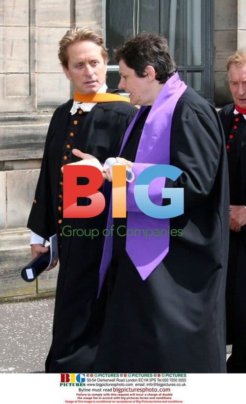 Michael Douglas & Catherine Zeta Jones at St. Andrews