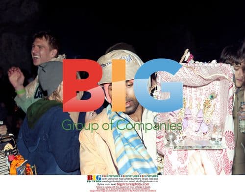 Myleene Klass at Stonehenge Solstice