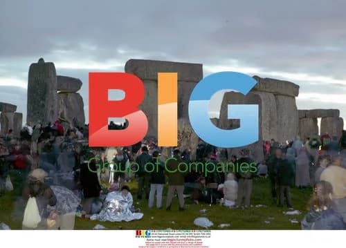 Myleene Klass at Stonehenge Solstice