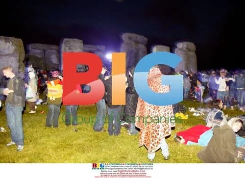 Myleene Klass at Stonehenge Solstice