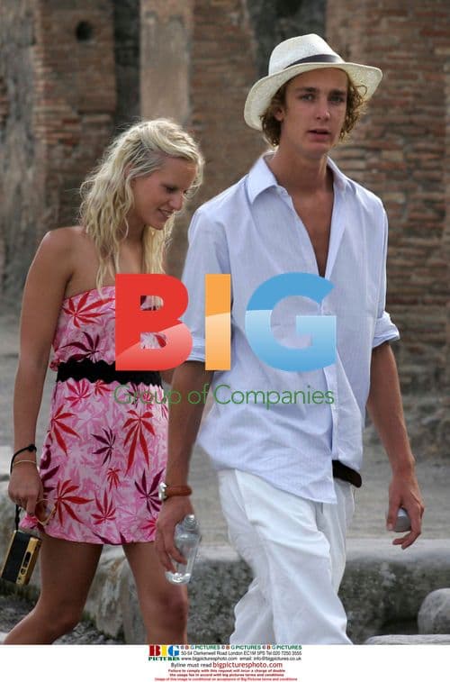 Pierre Casiraghi and Girlfriend Explore Pompeii