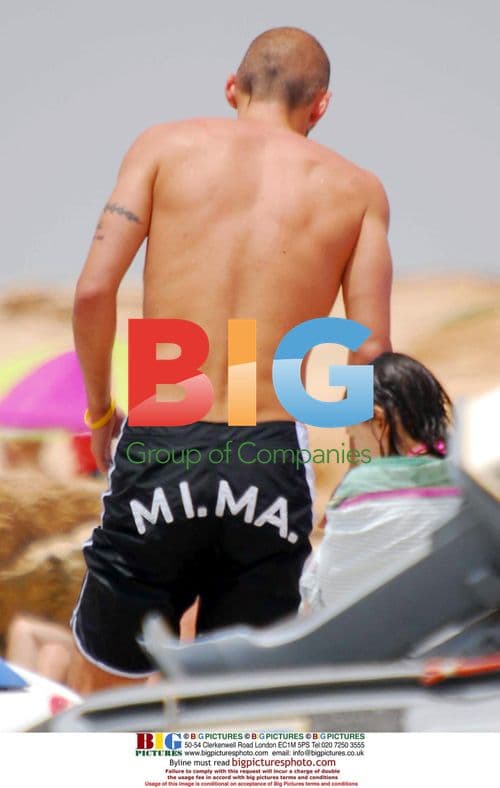 Juventus footballer Christian Abbiati with family