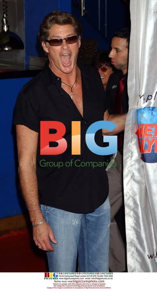 David Hasselhoff at Planet Hollywood
