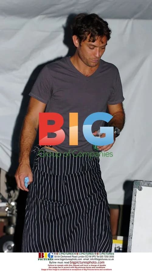 Jude Law on 'My Blueberry Nights' set