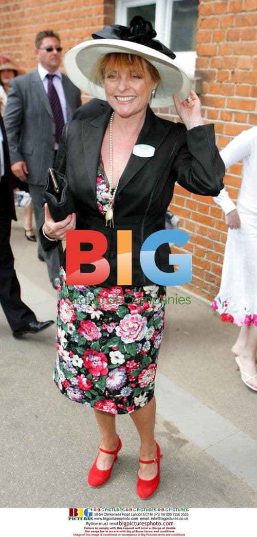 Janet Ellis at Ascot Ladies Day
