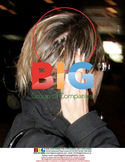 Victoria Beckham Arrives in Canada