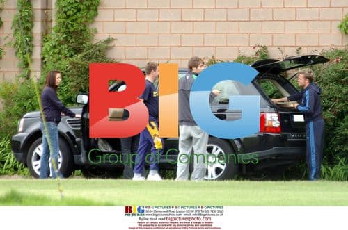 Westlife's Nicky Byrne shows friends Liverpool Jersey