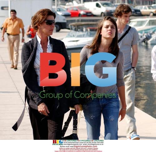 Charlotte Casiraghi and Carolina at Monte-Carlo Jumping