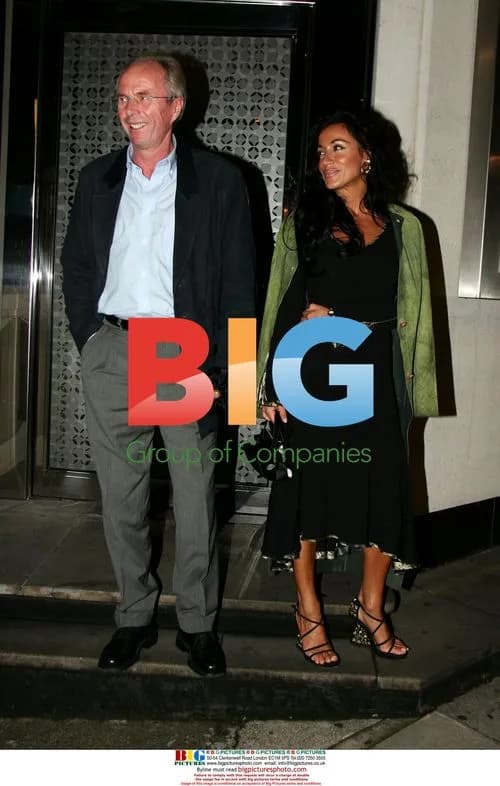 Nancy Dell'Olio and Sven Eriksson