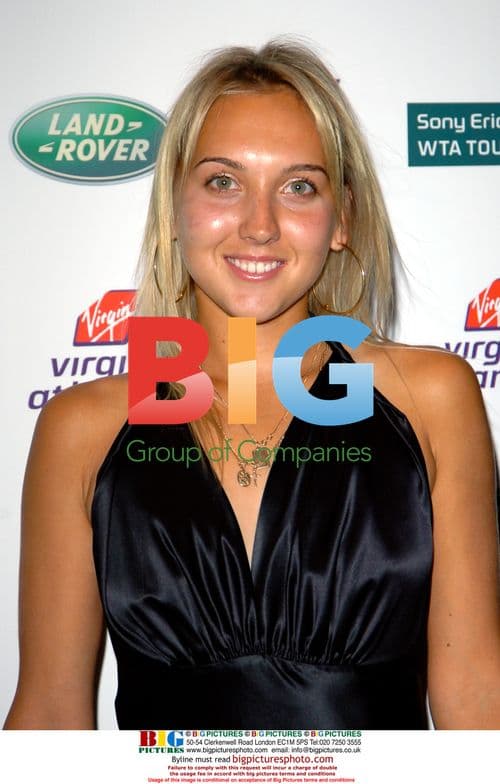 Elena Vesnina at Branson's pre-Wimbledon party