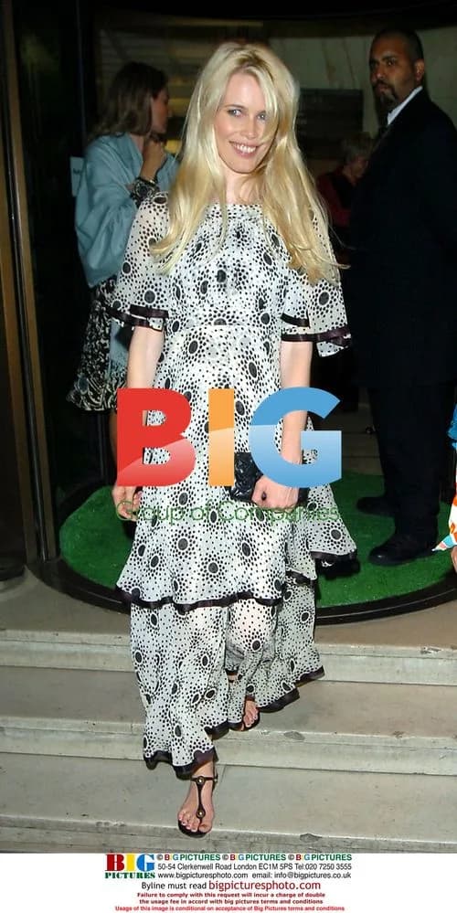 Claudia Schiffer at Branson's pre-Wimbledon party