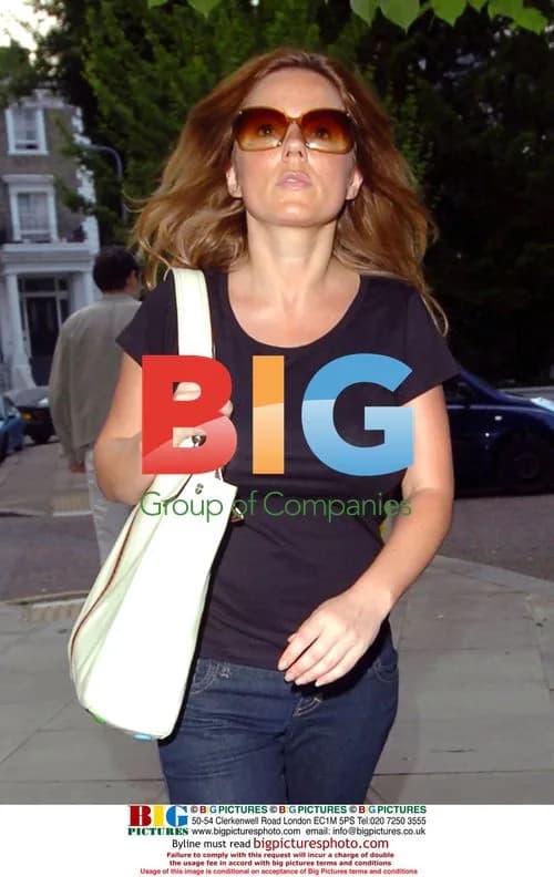 Geri Halliwell Steps Out in London