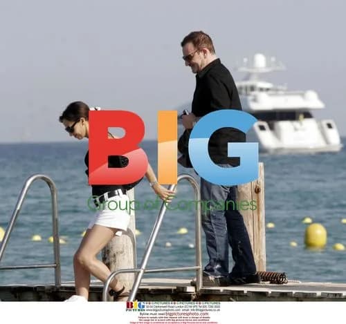 Bono in Saint-Tropez with Friends