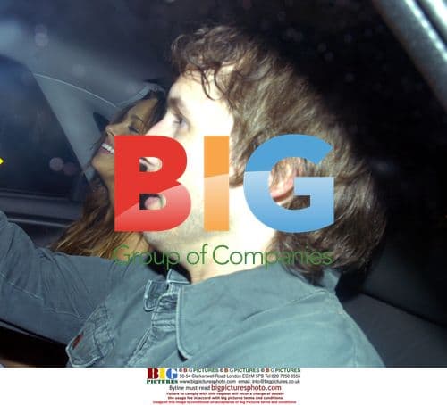 James Blunt and Petra Nemcova leaving Boujis