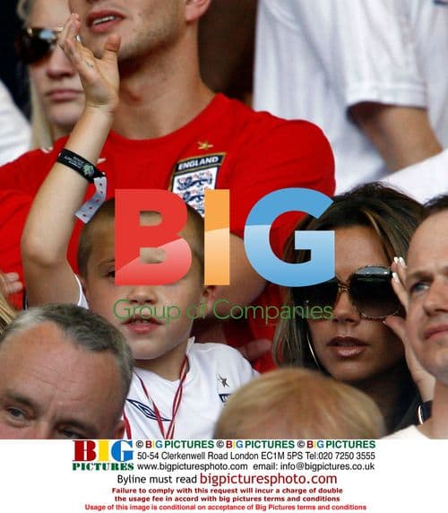 Victoria Beckham at England vs Ecuador World Cup Match
