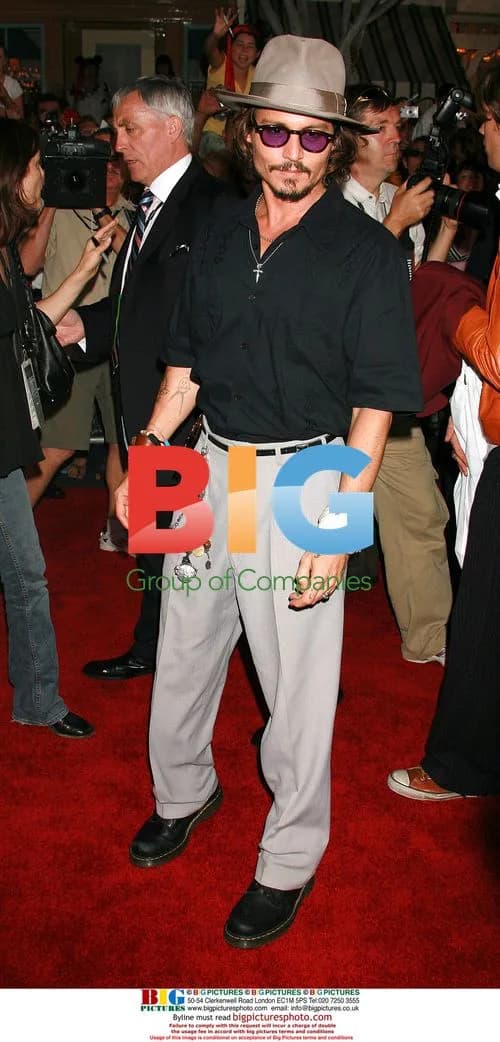 Johnny Depp at 'Pirates' Premiere
