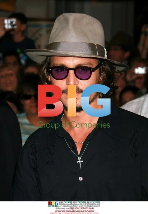 Johnny Depp at 'Pirates of the Caribbean' Premiere