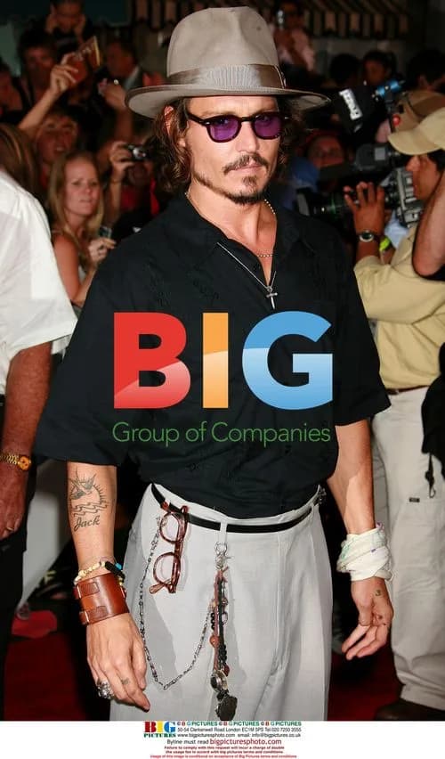 Johnny Depp at 'Pirates of the Caribbean' Premiere