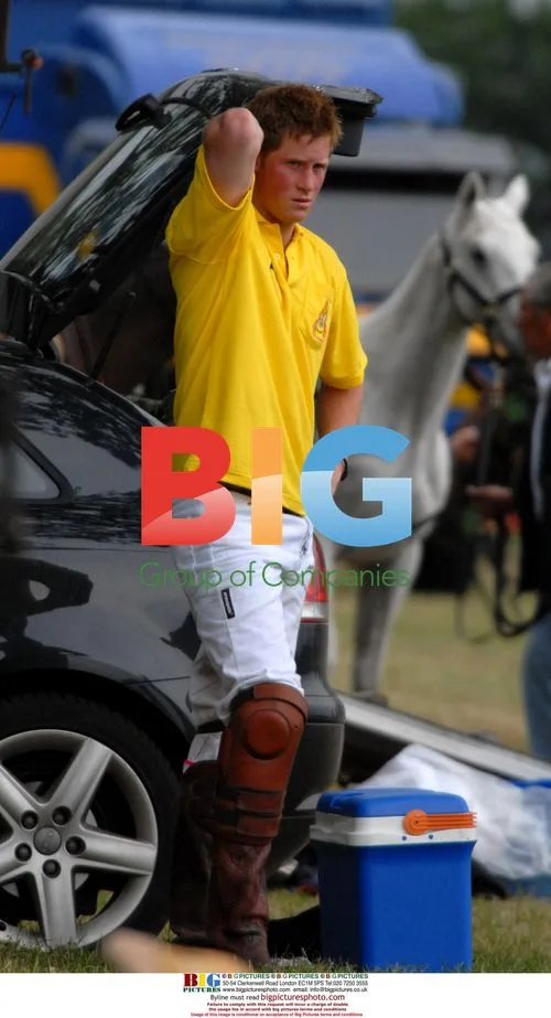 Prince Harry Plays Polo at Sentebale Challenge