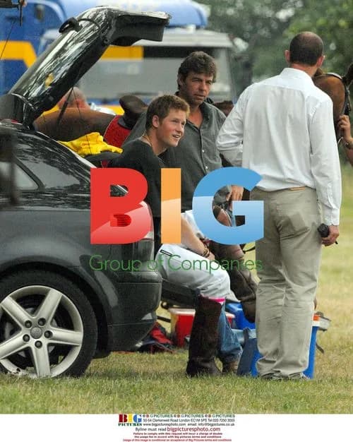 Prince Harry plays polo at Sentebale Polo Challenge