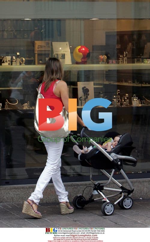 Frank Lampard’s partner Elen Rives and daughter 'Luna' in Baden-Baden
