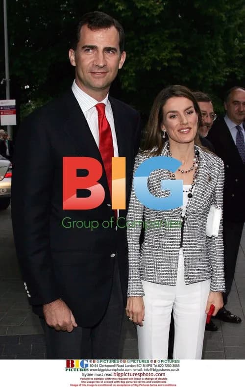 Prince Felipe & Letizia at 2006 World Cup