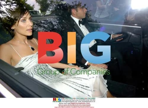Natalie Imruglia and David Walliams at Elton John's Party