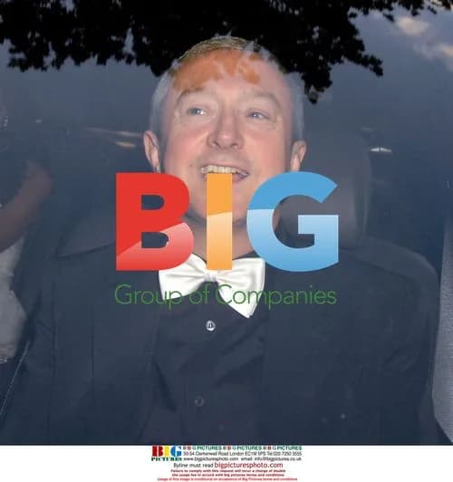 Louis Walsh at Elton John's party