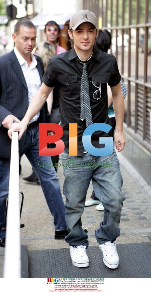 McFly Band Members Arrive at Radio One Studios