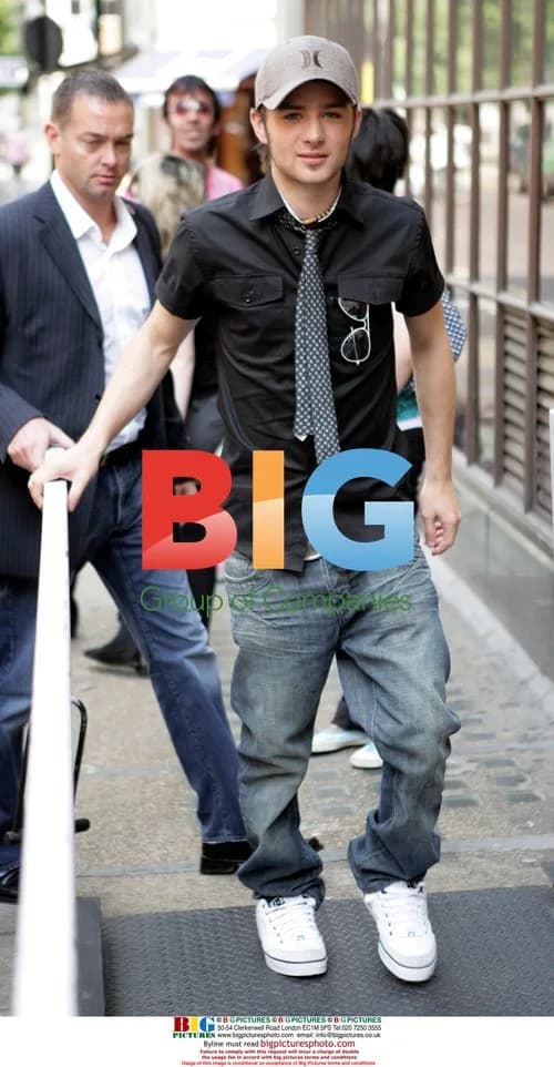 McFly Band Members Arrive at Radio One Studios