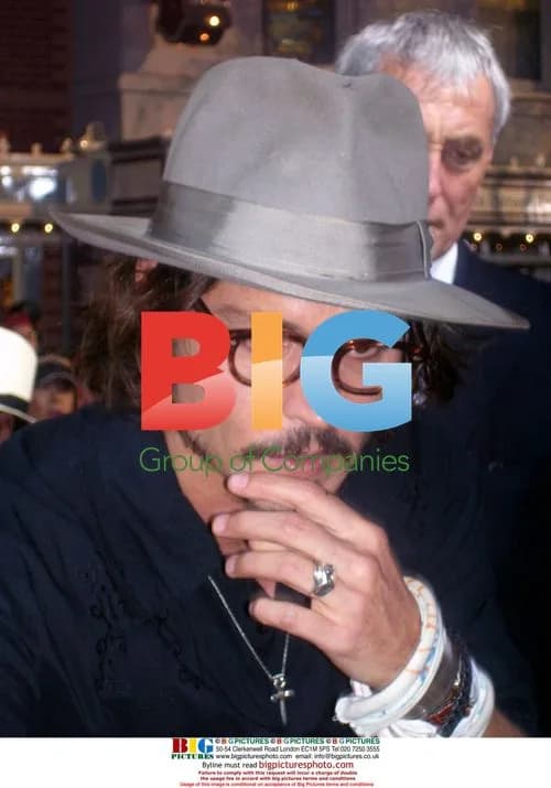 Johnny Depp at Pirates of the Caribbean Premiere