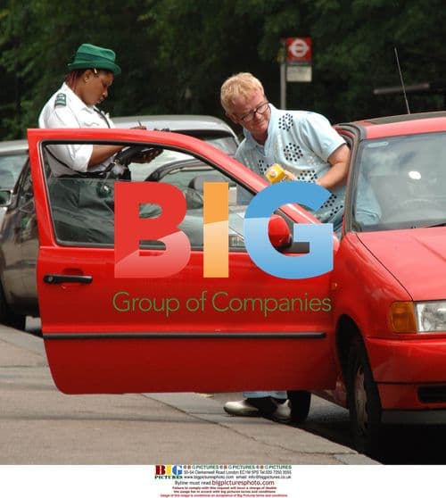 Chris Evans Spotted in North London