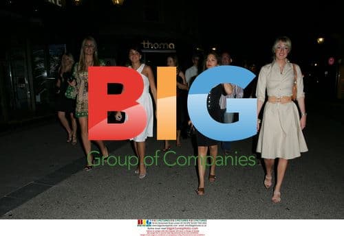 England's footballers' wives out in Baden Baden