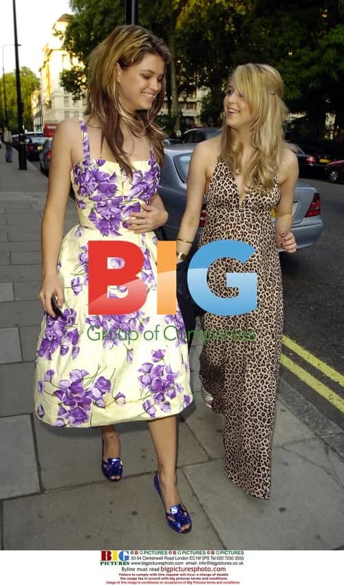 Pixie and Peaches Geldof at Tatler Summer Party