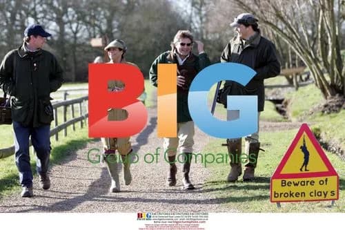 Jade Goody at Clay Pigeon Shooting