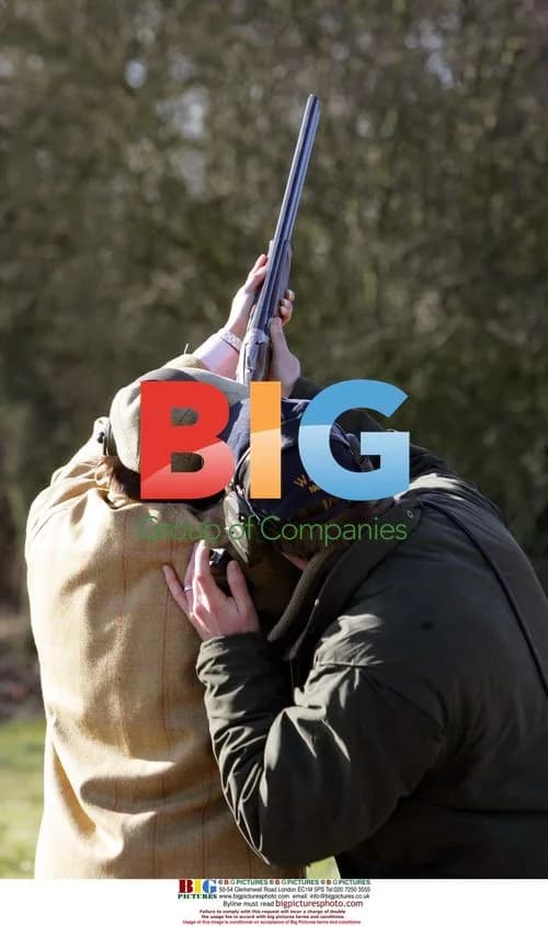 Jade Goody Clay Pigeon Shooting